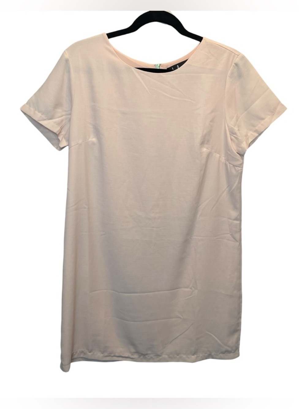 Lulus Shift and Shout Shift Dress Soft Peach Size Medium